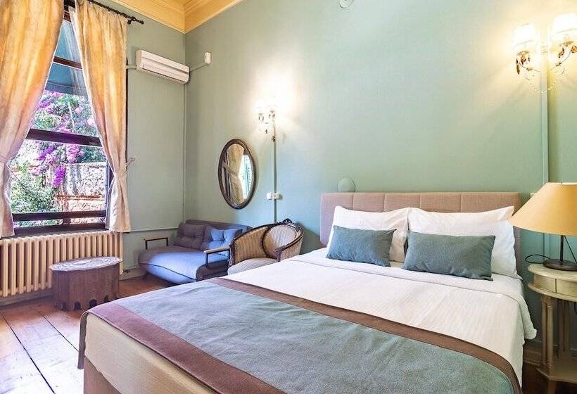 חדר דלוקס נוף לגינה, Büyükada Anastasia Meziki History Mansion