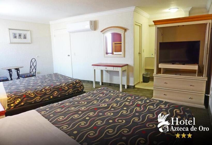 Habitación Estándar 2 Camas Matrimonio, Azteca De Oro Mexicali