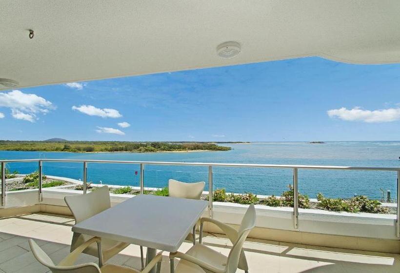 带3个卧室带海景的公寓, Waves Maroochy River