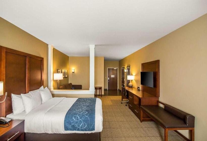 Люкс Кровать Кинг, Comfort Suites   Dodge City