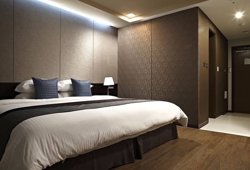스탠다드 룸 킹사이즈 침대, Ocloud Hotel Gangnam