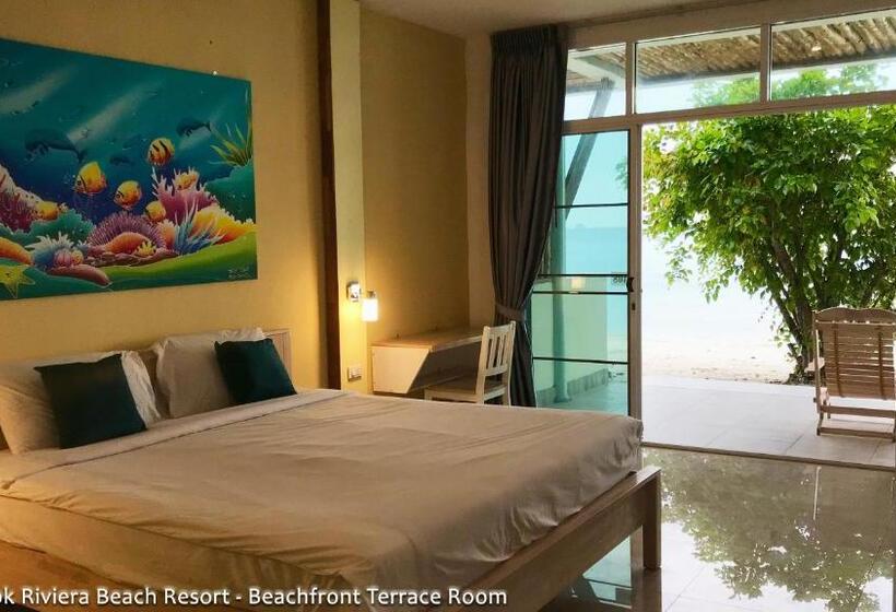 디럭스 테라스 룸 바다 전망, Koh Mook Riviera Beach Resort