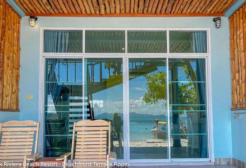 디럭스 테라스 룸 바다 전망, Koh Mook Riviera Beach Resort