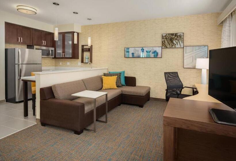 キングサイドベッドのスタンダードワンルーム, Residence Inn By Marriott Shreveport Bossier City/downtown