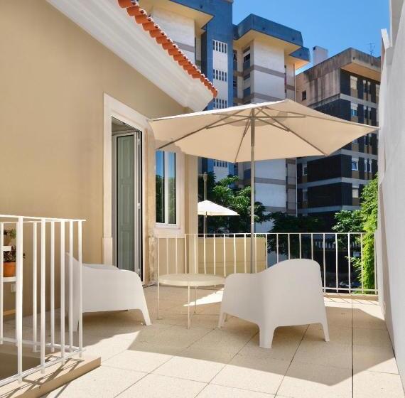 اتاق استاندارد با تراس, Vila Julieta Guesthouse