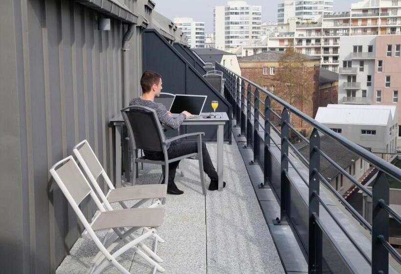آپارتمان 1 خوابه, Odalys City Rennes Lorgeril