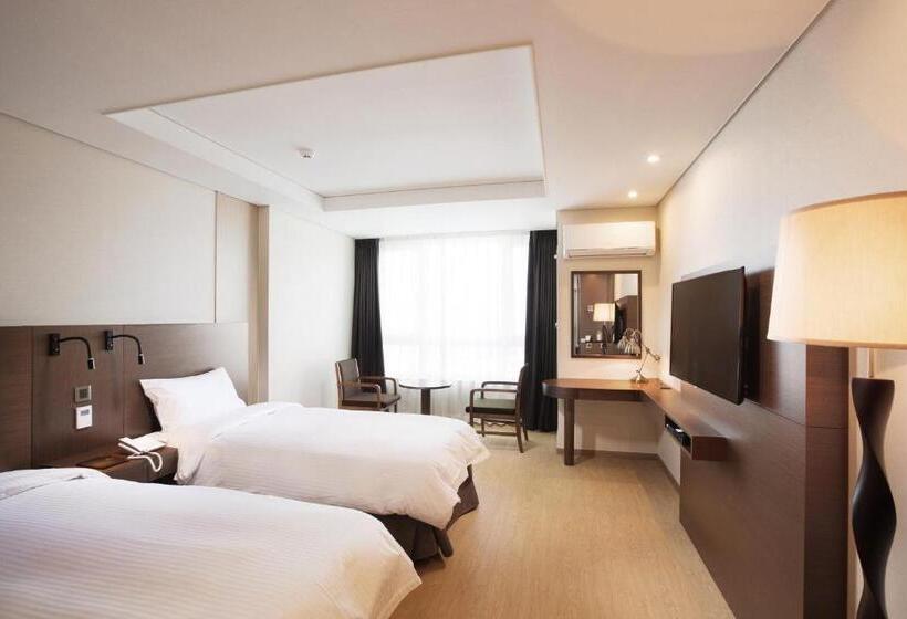 Номер Deluxe Вид на Город, Crown Harbor Hotel Busan