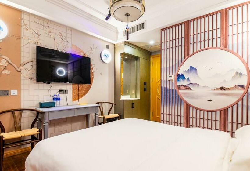 Номер Economy, Puzzle Hotel   Zhongshan 8th Road Chenjiaci Subway Station Branch