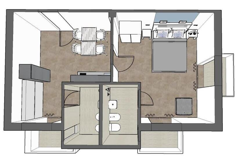 דירת חדר, Daniel Apartments