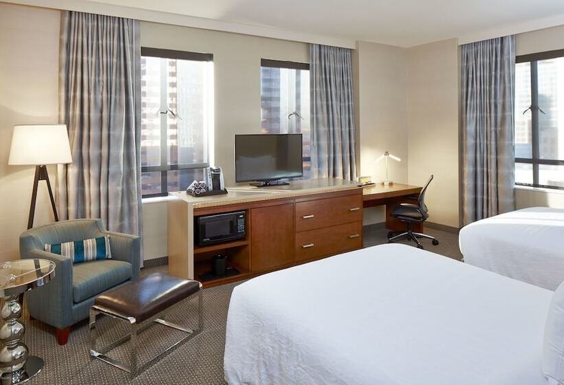 Номер Стандарт 2 Двуспальные Кровати, Hilton Garden Inn Phoenix Downtown