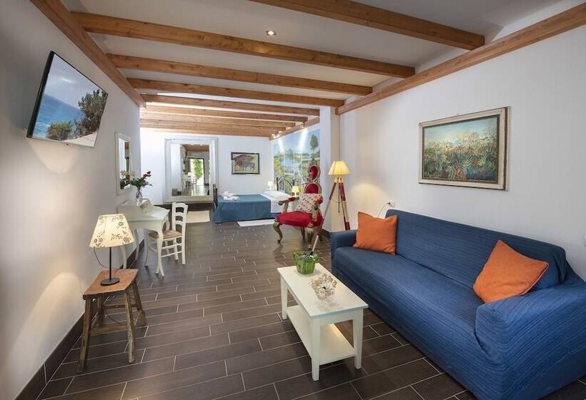 4인용 수피리어 룸, Rurale Orti Di Nora & Spa
