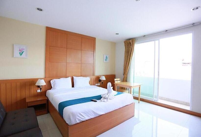 Quarto Deluxe com Sacada, The Icon Place 1 @ Central Pattaya