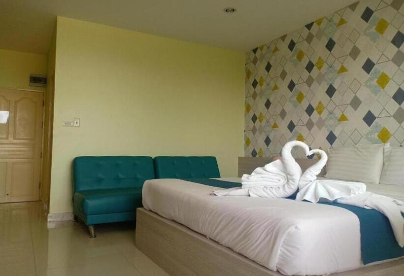 Quarto Deluxe com Sacada, The Icon Place 1 @ Central Pattaya