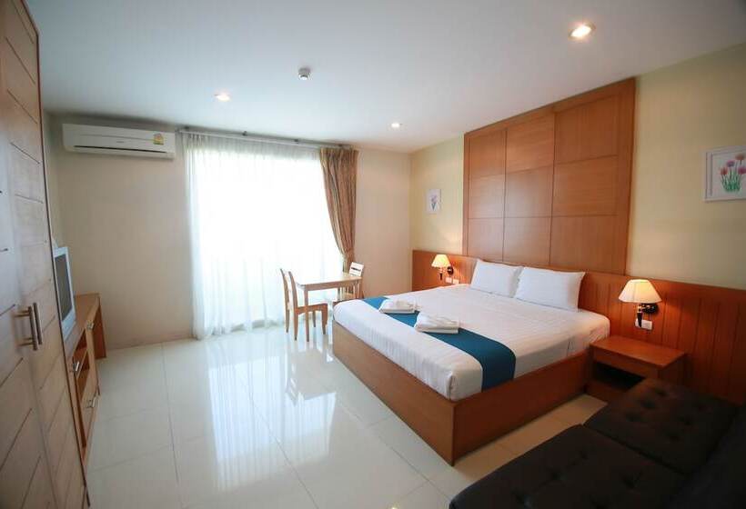 Quarto Deluxe com Sacada, The Icon Place 1 @ Central Pattaya