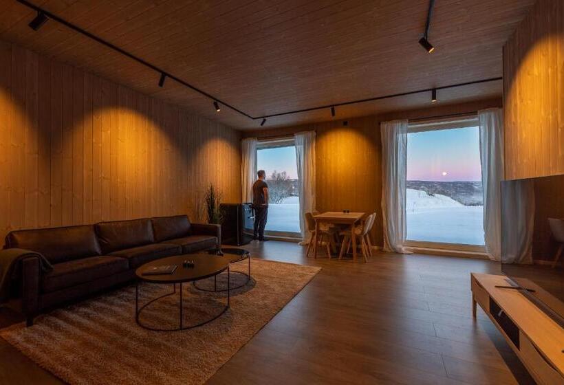 2 Sovrums Deluxe Lägenhet, Aurora Borealis Observatory