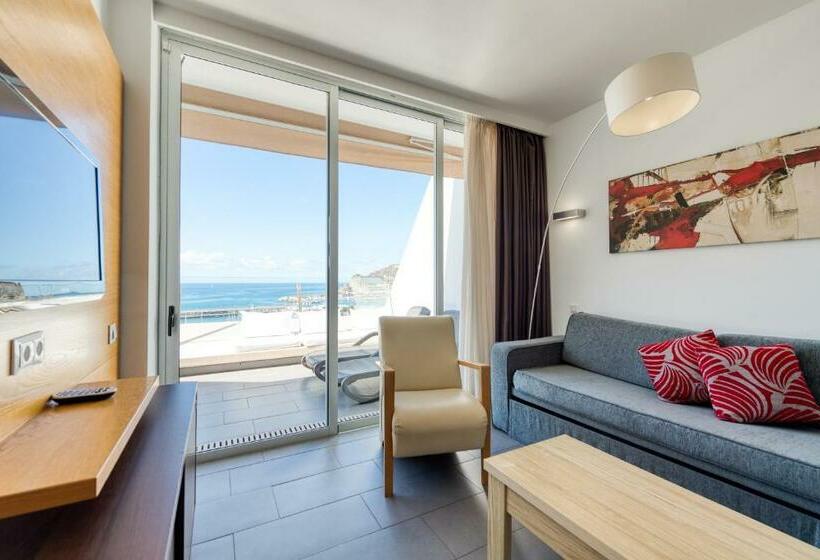 带有一个卧室和海景的高级公寓, Holiday Club Puerto Calma