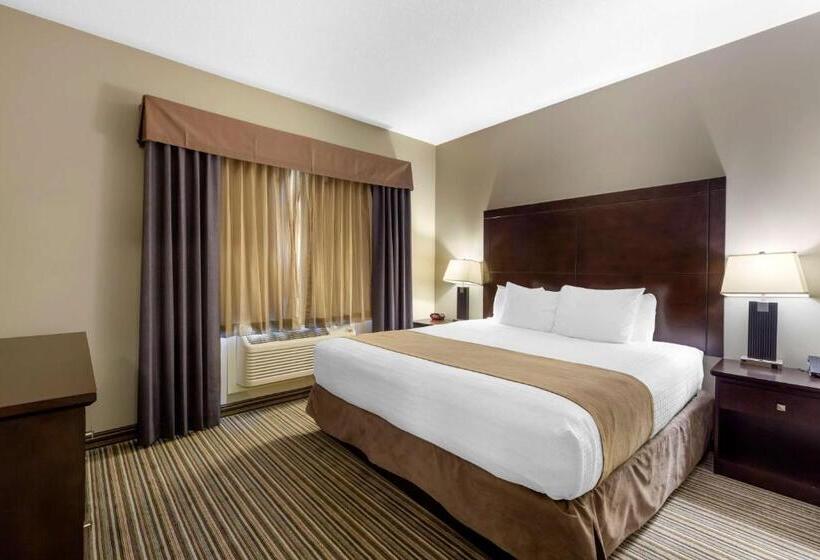 Номер Стандарт с Кухней, Best Western Plus Fort Saskatchewan Inn & Suites