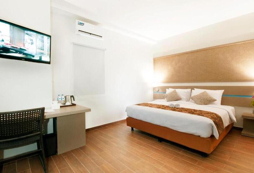 디럭스 룸, Genio Hotel Manado