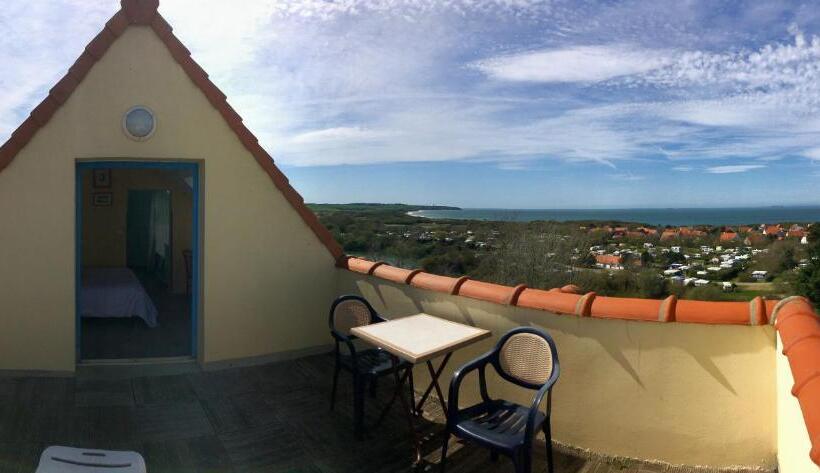 Номер Стандарт Боковой Вид на Море, Hôtel Le Vivier Wissant   Vue Mer   Côte D Opale   Baie De Wissant   2caps