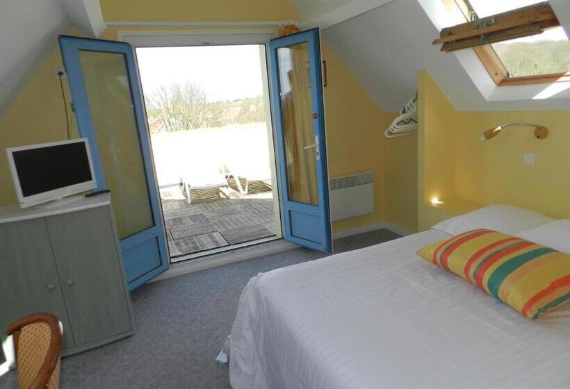Номер Стандарт Боковой Вид на Море, Hôtel Le Vivier Wissant   Vue Mer   Côte D Opale   Baie De Wissant   2caps