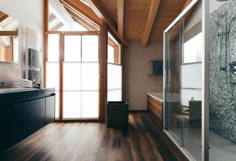 带1个卧室的顶楼公寓, Boutique Hotel Das Rivus