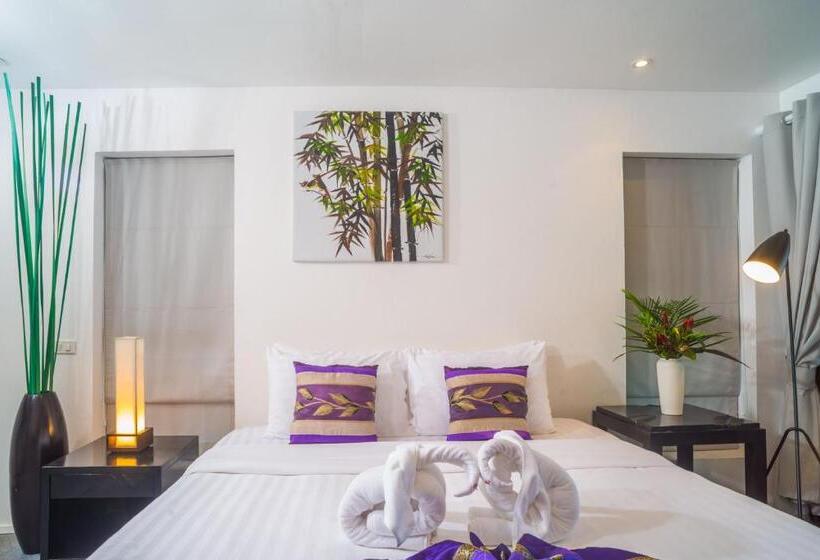 اتاق استاندارد با چشم‌انداز دریا, Baan Bophut Beach Hotel Samui