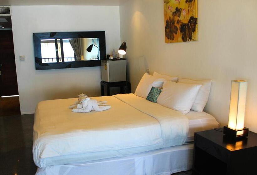 اتاق استاندارد با چشم‌انداز دریا, Baan Bophut Beach Hotel Samui