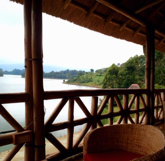 اتاق استاندارد با چشم‌انداز دریاچه, Keije Resort Bunyonyi