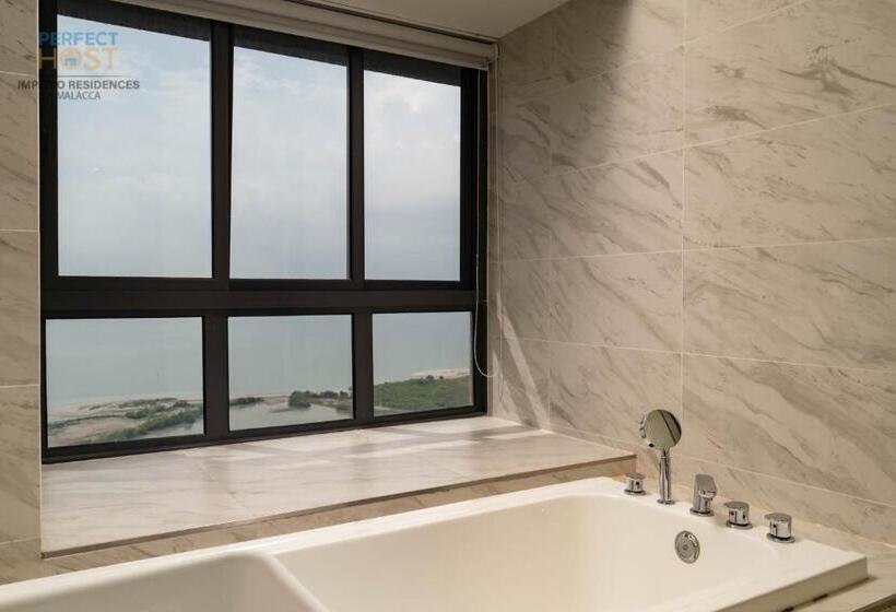 استودیوی استاندارد با چشم‌انداز دریا, Imperio Residence By Perfect Host