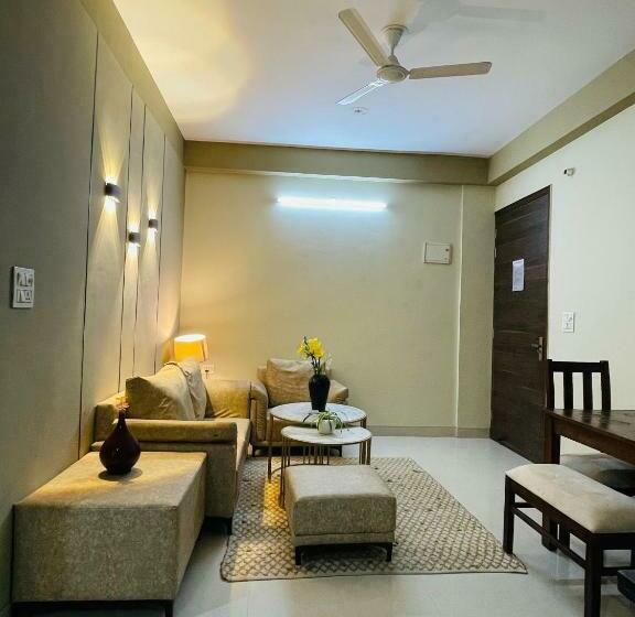 آپارتمان 1 خوابه, Serviced Apartment Near Medanta By Bedchambers
