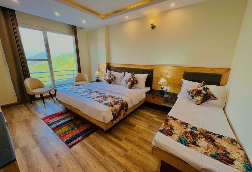디럭스 룸, Pine Rock Mountain View, Mussoorie