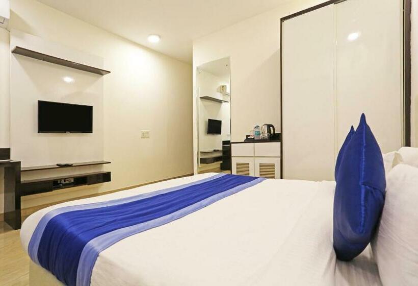 带大床的豪华间, Ab Inn Huda City Center