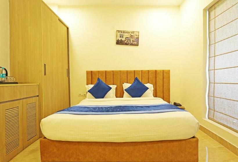 带大床的豪华间, Ab Inn Huda City Center