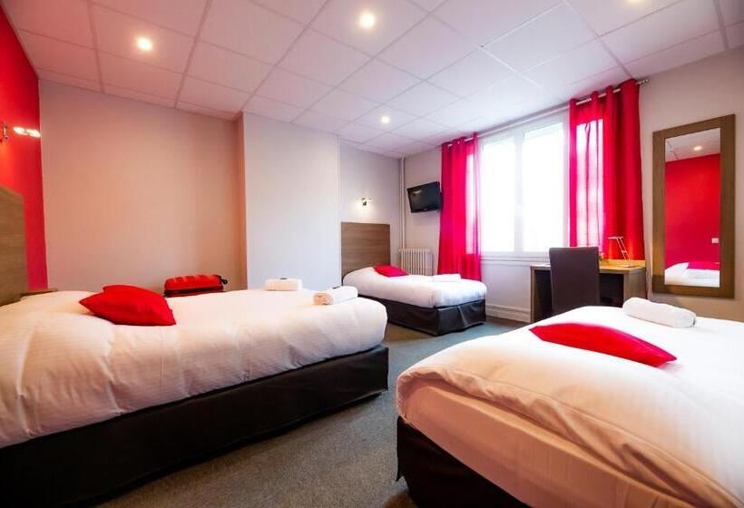四人标准间, Logis Hotel Du Chateau