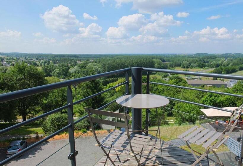 Номер Стандарт с Террасой, Logis Hôtel Restaurant Imago