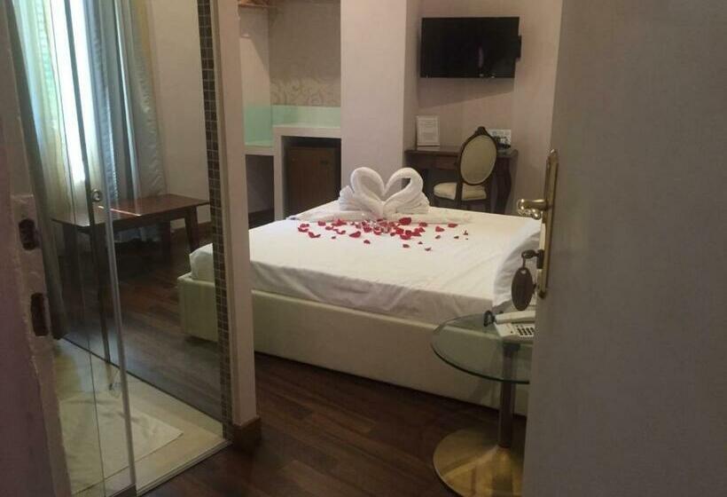 اتاق لوکس با چشم‌انداز شهر, Antico Hotel Moderno