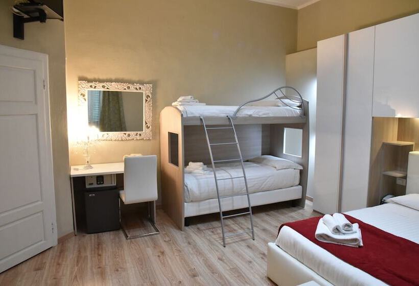 اتاق استاندارد چهار تخته, Antico Hotel Moderno