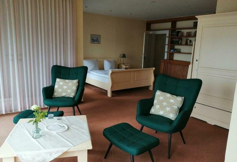 Suite with lake view, Fährhaus Niederkleveez