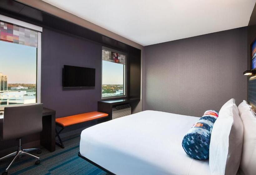 身障者適用キングサイズベッドルーム, Aloft Sarasota
