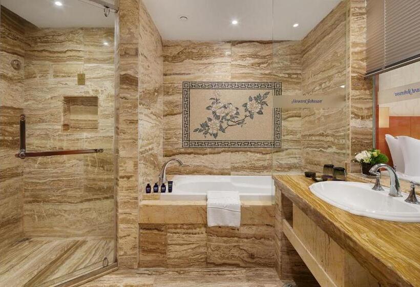 اتاق لوکس با تخت بزرگ, Howard Johnson Tianyuan Resort Jiuzhaigou