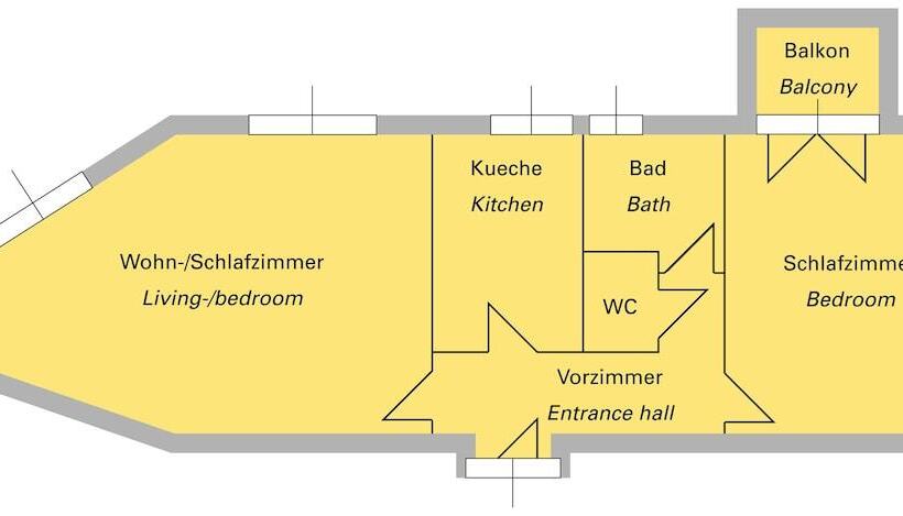 آپارتمان 1 خوابه, Central Apartments Vienna
