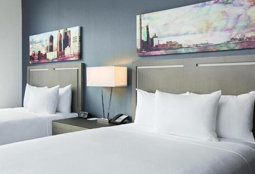 Номер Стандарт 2 Двуспальные Кровати, Hyatt House Jersey City