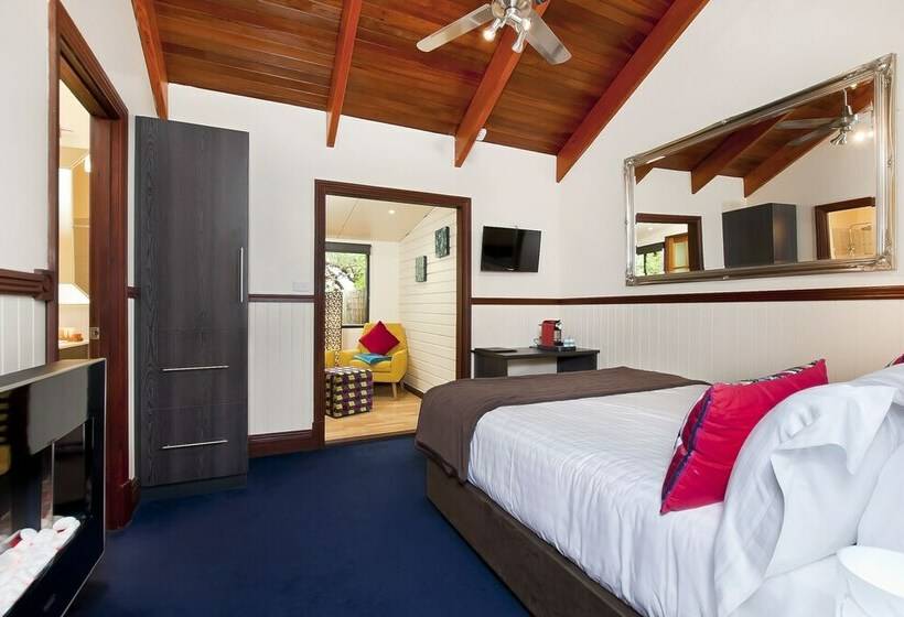 스탠다드 룸 퀸사이즈 침대, Yallingup Lodge Spa Retreat