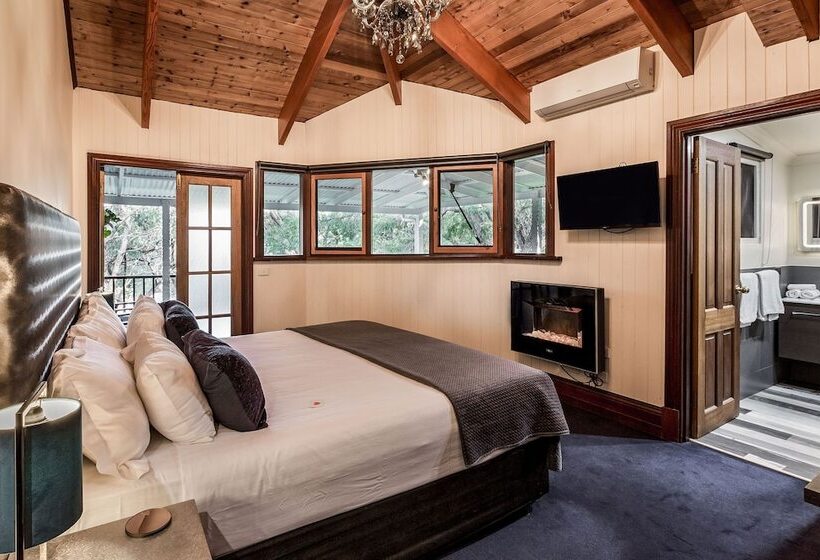 스탠다드 룸 킹사이즈 침대, Yallingup Lodge Spa Retreat