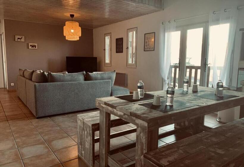 침실 1개 전망 아파트, Chalet Hôtel Les Blancs