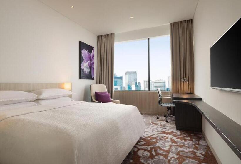 带大床的标准间, Four Points By Sheraton Jakarta Thamrin