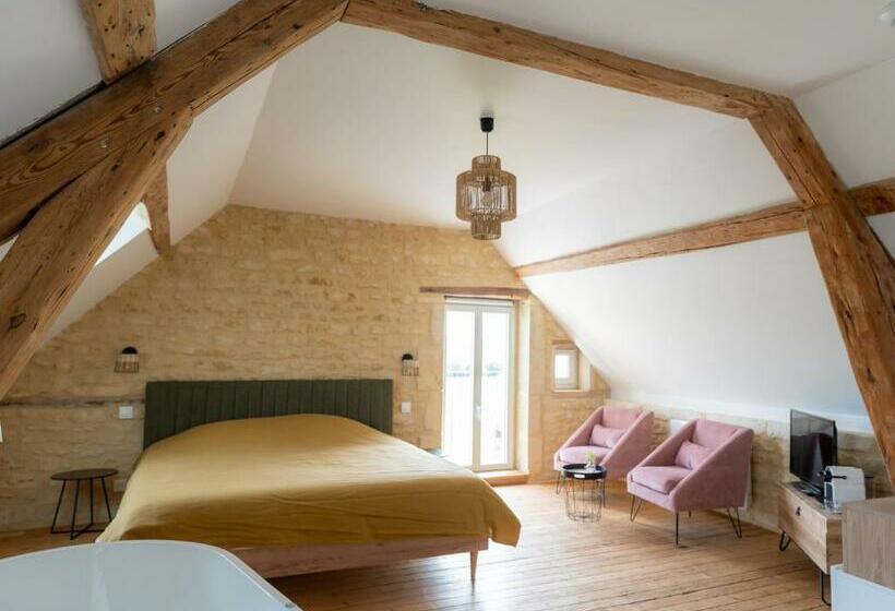 Стандартный Номер Кровать Кинг, Gîte Du Manoir De Berville