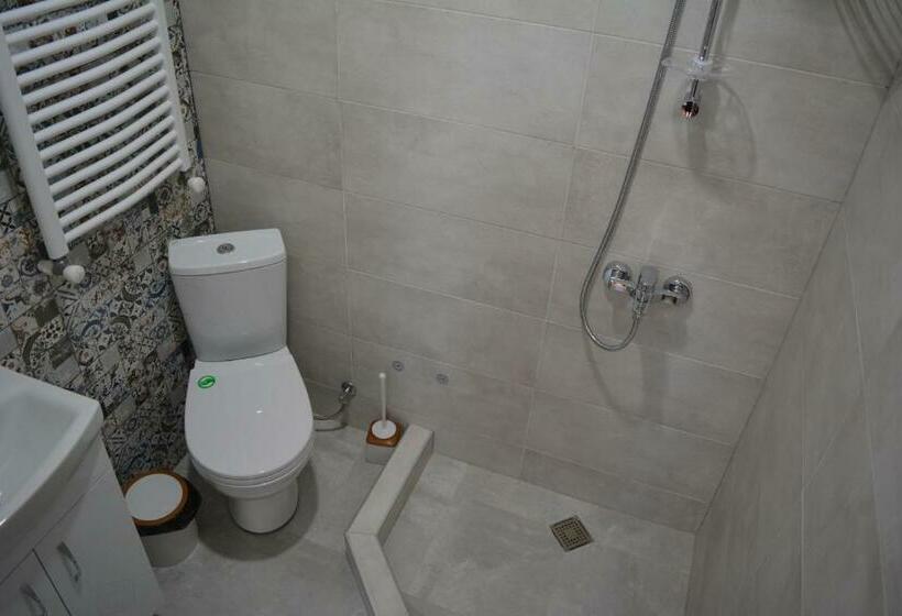 اتاق استاندارد سه تخته با چشم‌انداز باغ, Velio Guest House