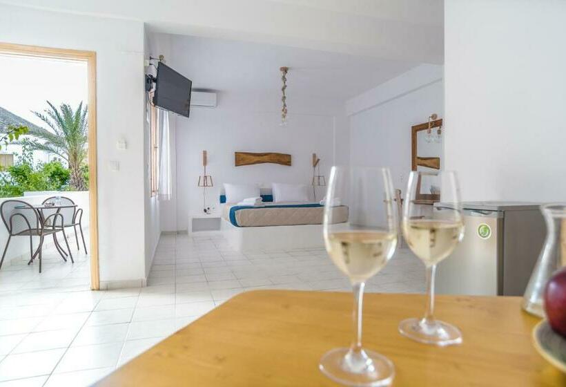 Studio Standard avec Terrasse, Santorini Crystal Blue Boutique