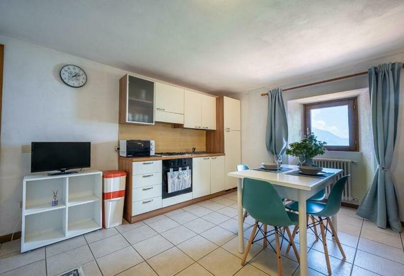 Standard studio with lake view, Agribenessere Brenzio